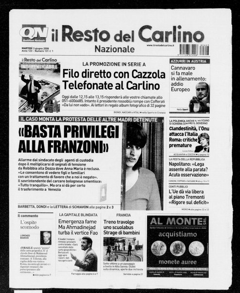 Il Resto del Carlino : giornale dell'Emilia